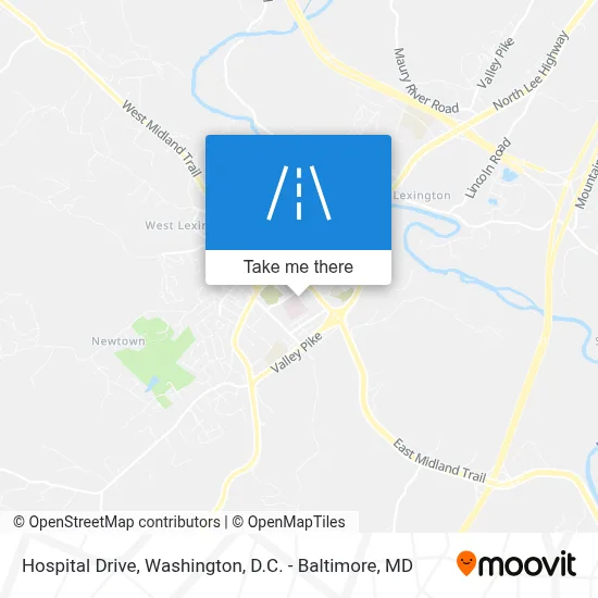 Hospital Drive map