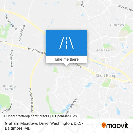 Graham Meadows Drive map