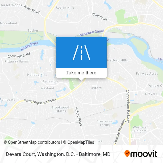 Devara Court map