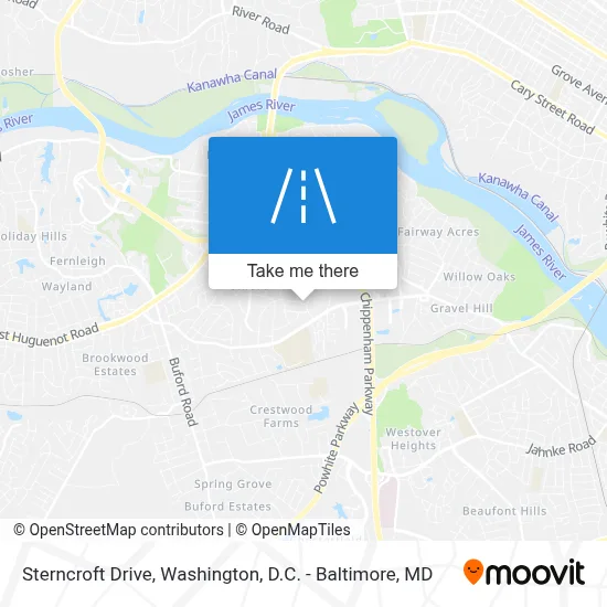 Sterncroft Drive map