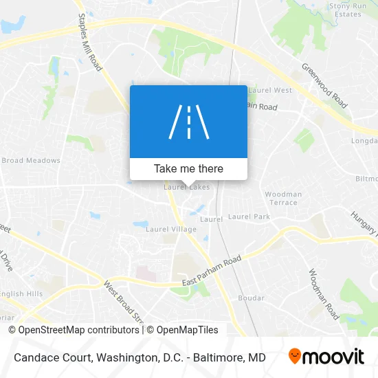 Candace Court map