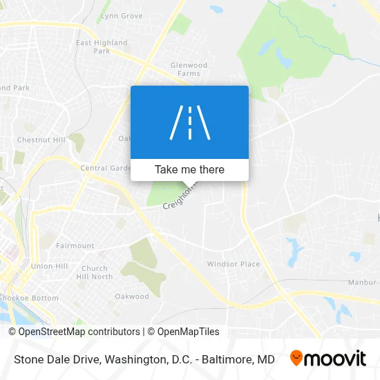 Stone Dale Drive map