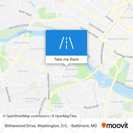 Blithewood Drive map