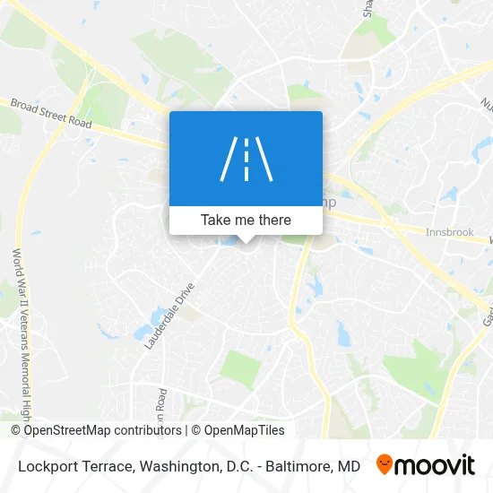 Lockport Terrace map