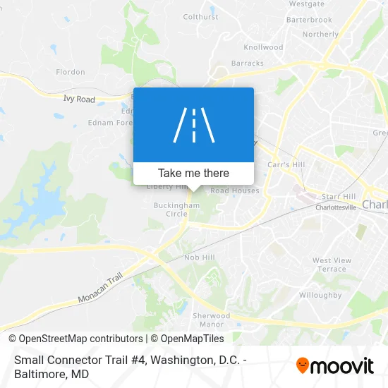 Small Connector Trail #4 map