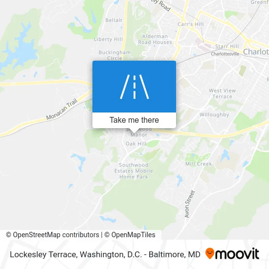 Lockesley Terrace map