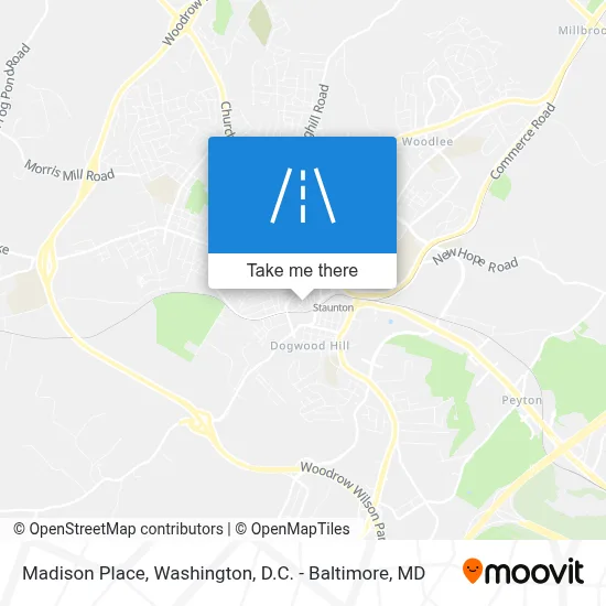 Madison Place map