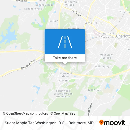 Sugar Maple Ter map