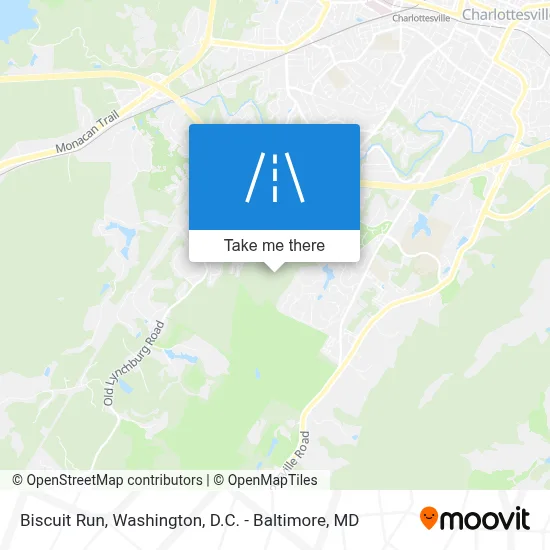 Biscuit Run map