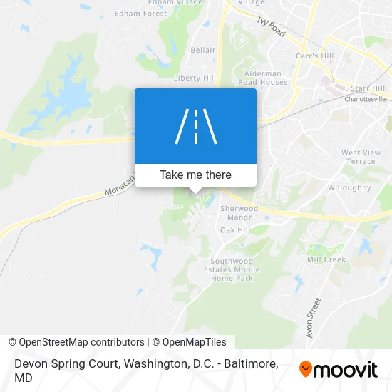 Devon Spring Court map