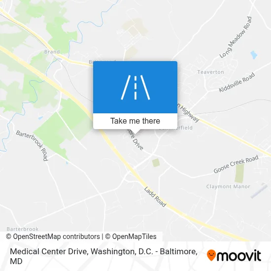 Medical Center Drive map