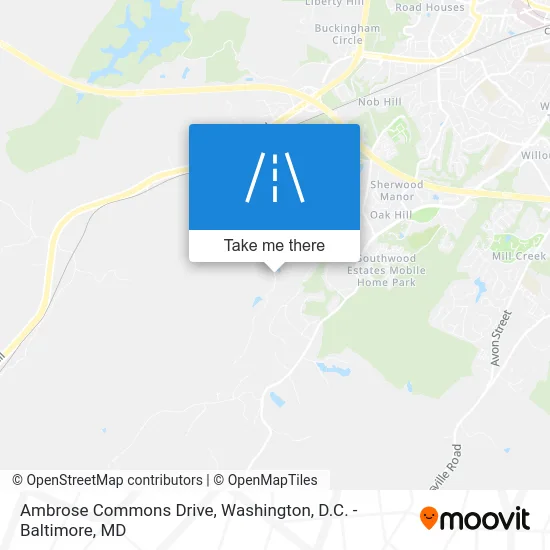 Ambrose Commons Drive map