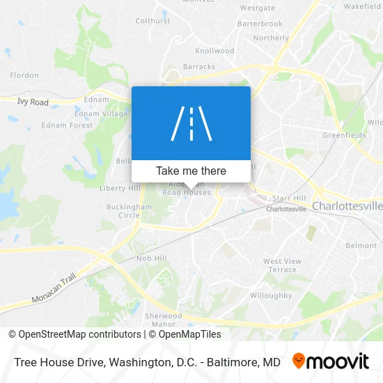 Tree House Drive map