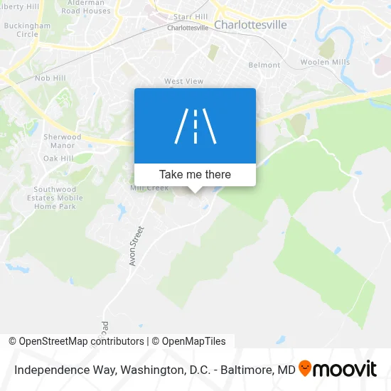 Independence Way map