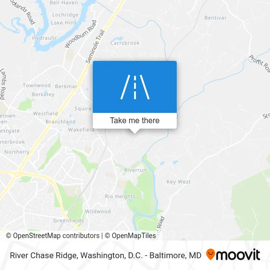 River Chase Ridge map