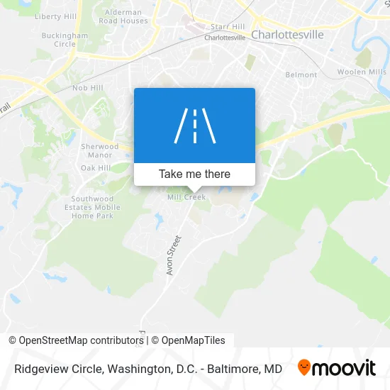 Ridgeview Circle map