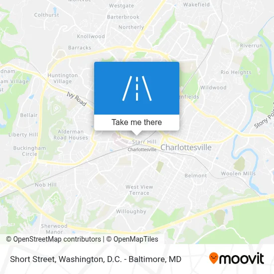 Short Street map