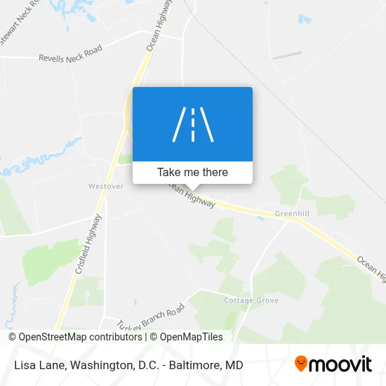 Lisa Lane map