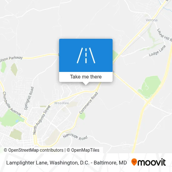Lamplighter Lane map