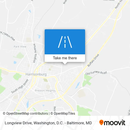 Longview Drive map