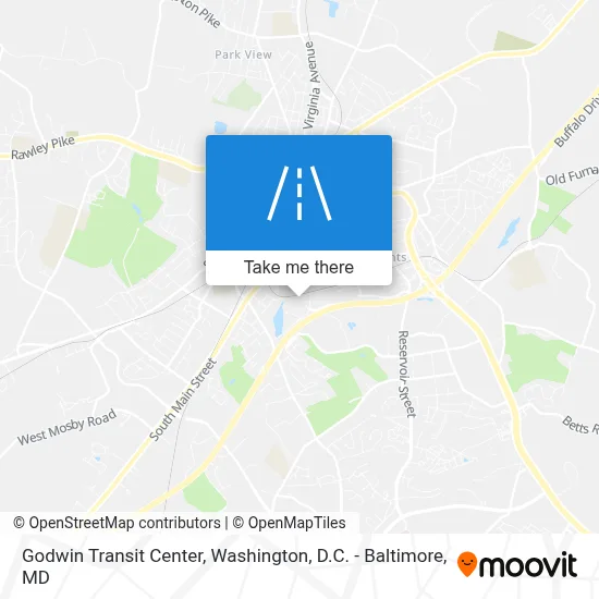 Godwin Transit Center map
