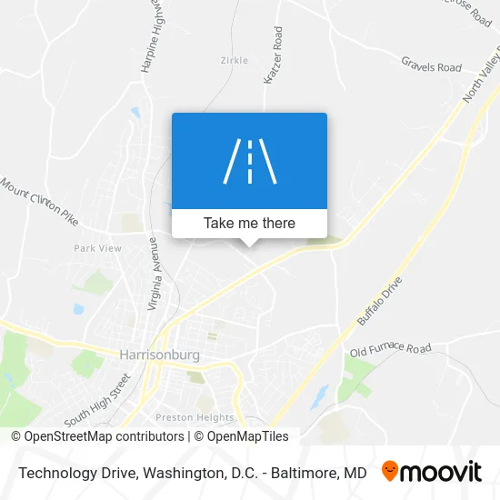 Technology Drive map