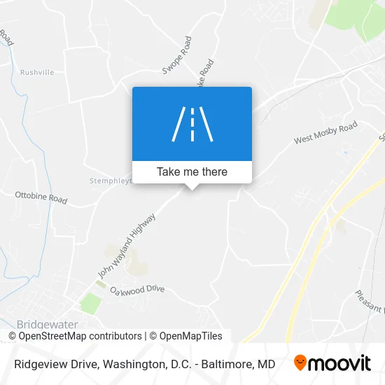 Ridgeview Drive map
