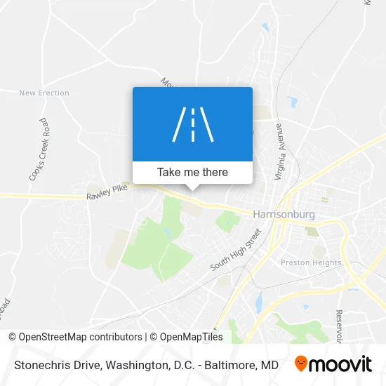 Stonechris Drive map