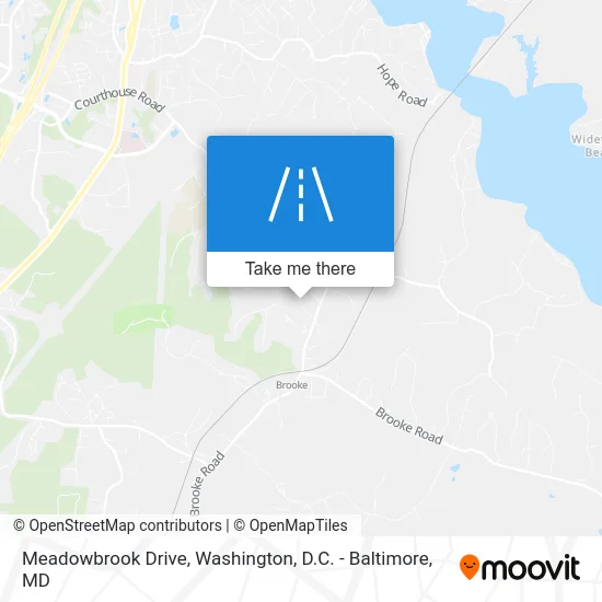 Meadowbrook Drive map