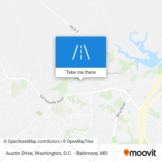 Austin Drive map
