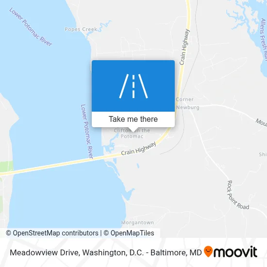Meadowview Drive map