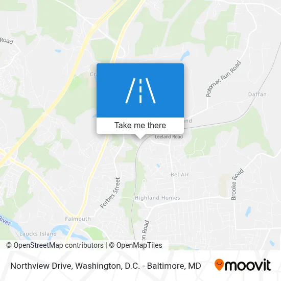 Northview Drive map