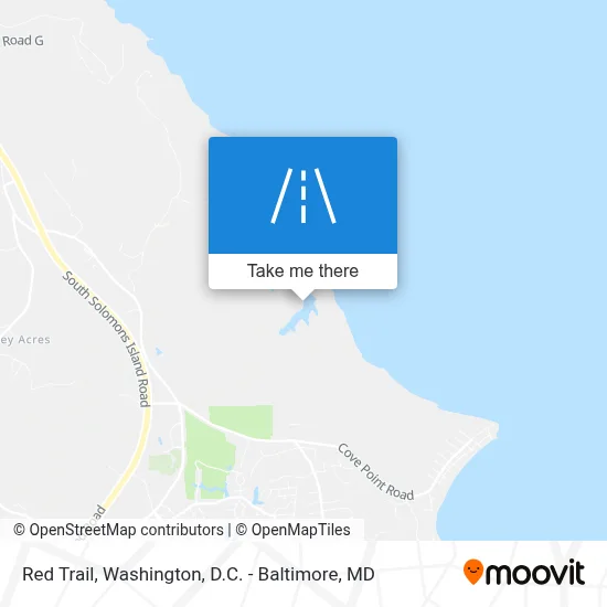 Red Trail map