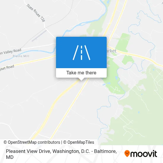 Pleasent View Drive map