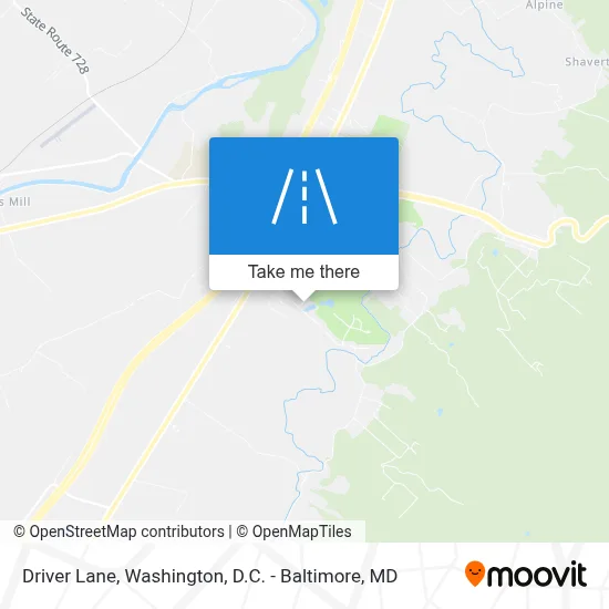 Driver Lane map