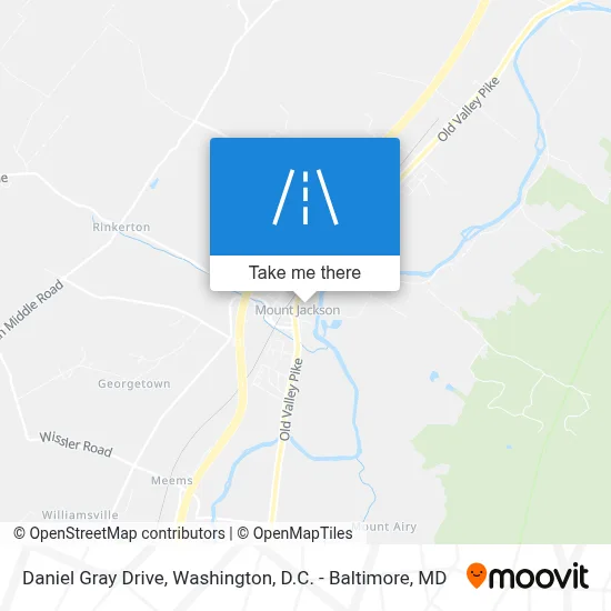 Daniel Gray Drive map