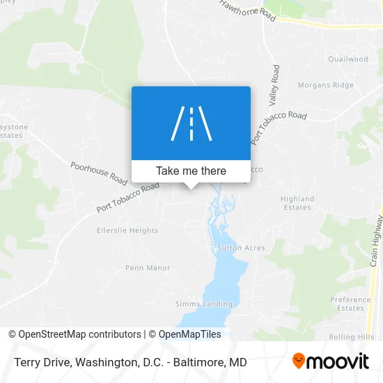 Terry Drive map