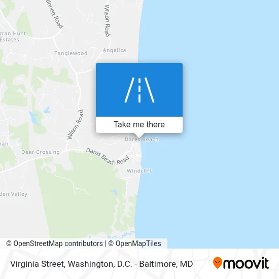 Virginia Street map