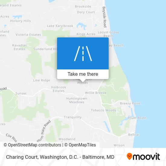 Charing Court map
