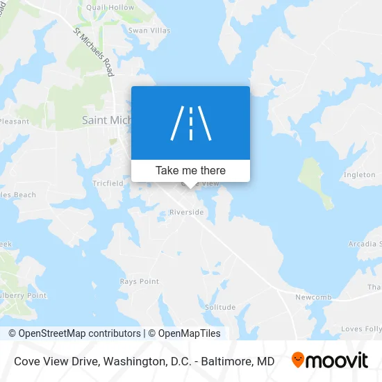 Cove View Drive map