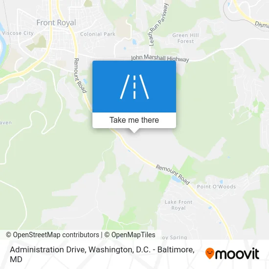 Administration Drive map