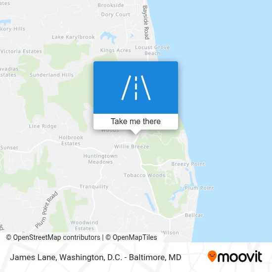 James Lane map