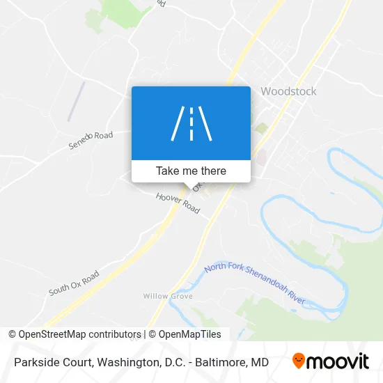 Parkside Court map