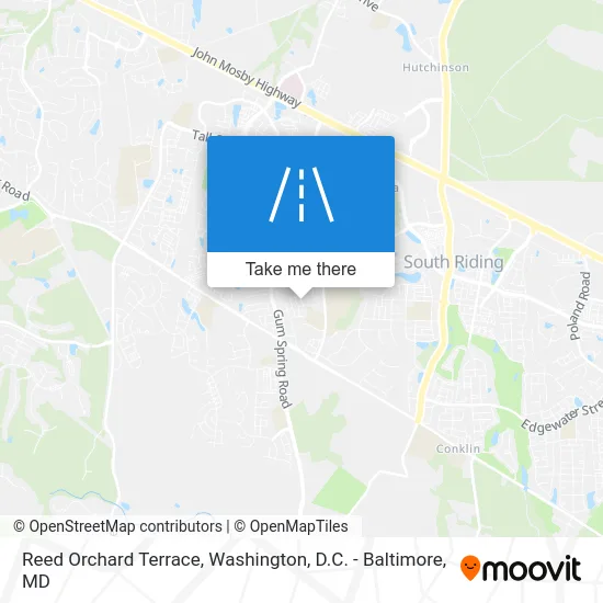 Reed Orchard Terrace map