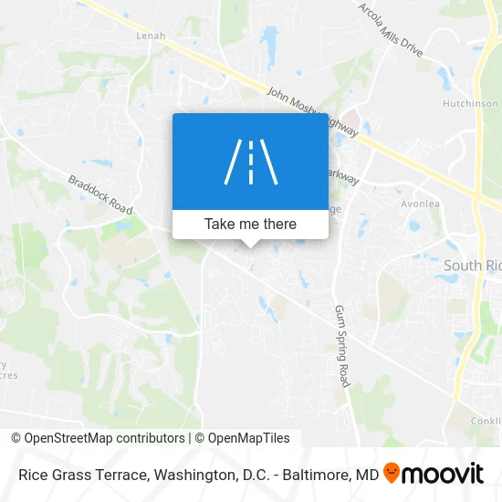 Rice Grass Terrace map