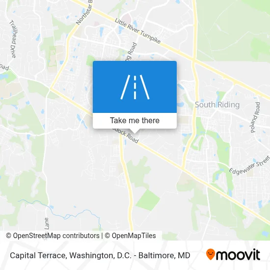 Capital Terrace map