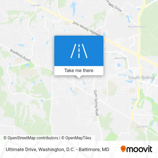Ultimate Drive map