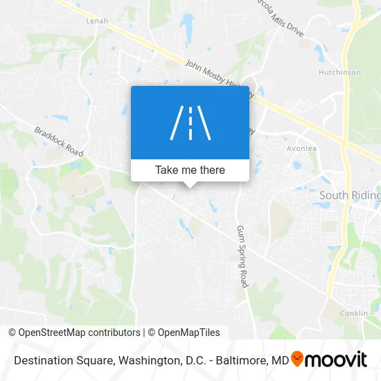 Destination Square map