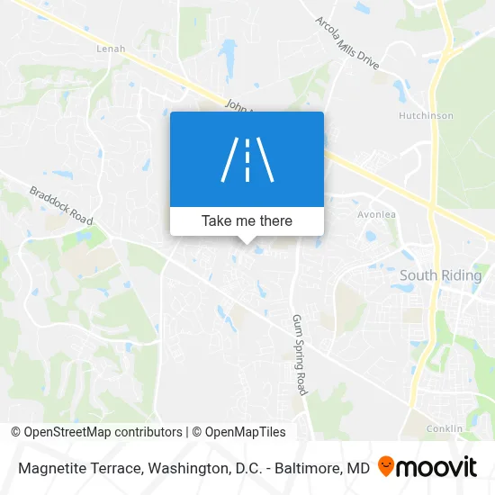 Magnetite Terrace map