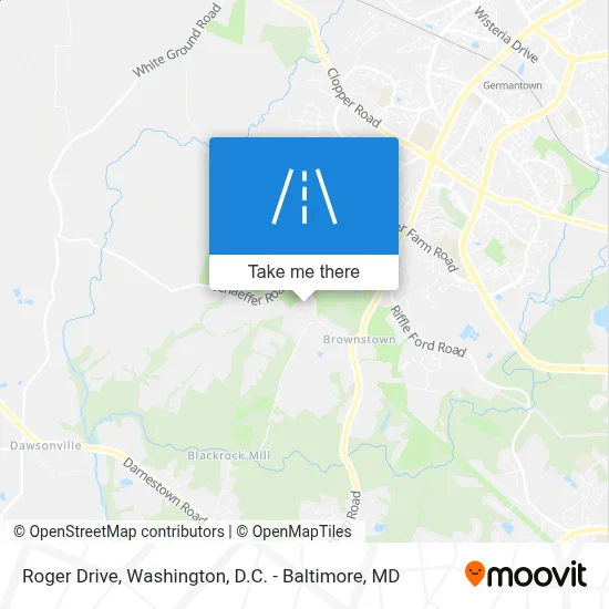 Roger Drive map